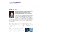 Desktop Screenshot of lynnblackadder.com